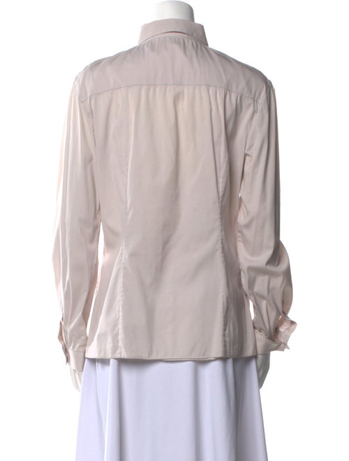 Prada 2011 Long Sleeve Button-Up Top