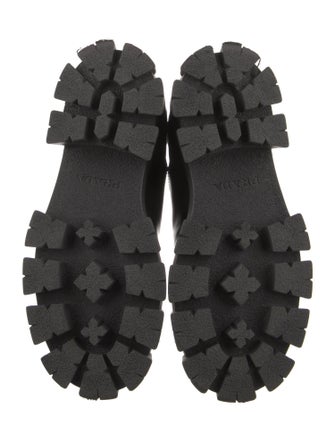 Prada Leather Chelsea Boots