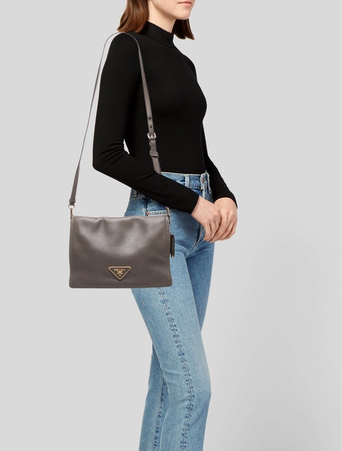 Prada Leather Crossbody Bag
