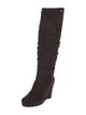 Prada Suede Slouch Boots
