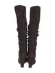 Prada Suede Slouch Boots
