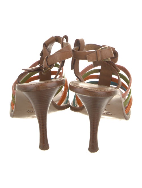 Prada Leather Gladiator Sandals