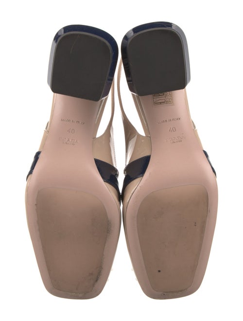 Prada Patent Leather Slingback Pumps