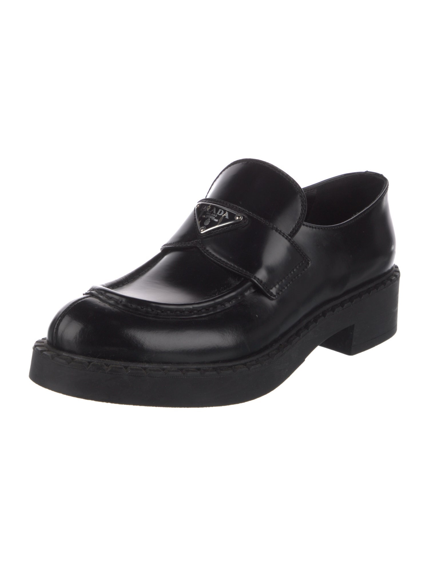 Prada Leather Oxfords