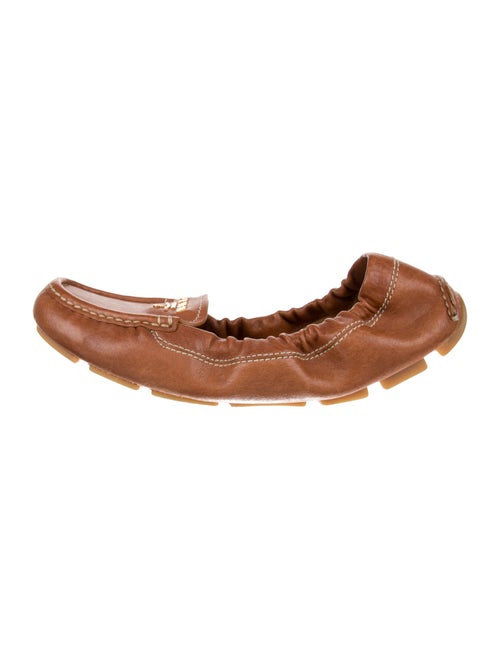 Prada Leather Ballet Flats