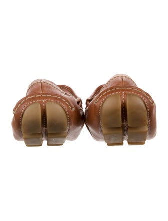 Prada Leather Ballet Flats