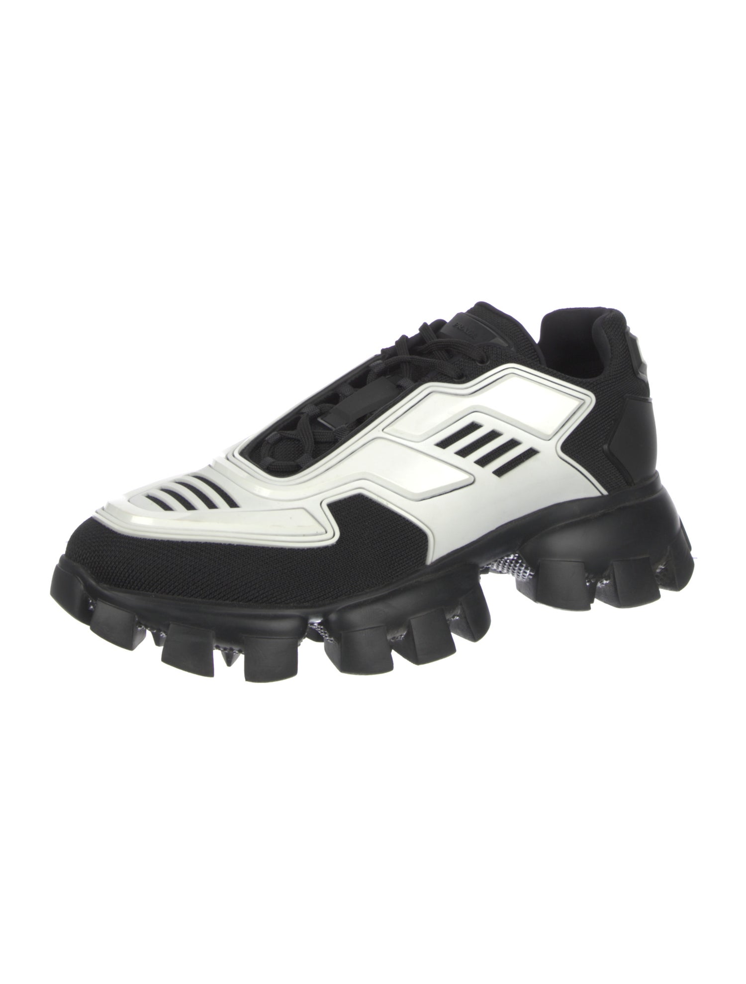 Prada Colorblock Pattern Sneakers