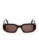 Prada Square Tinted Sunglasses