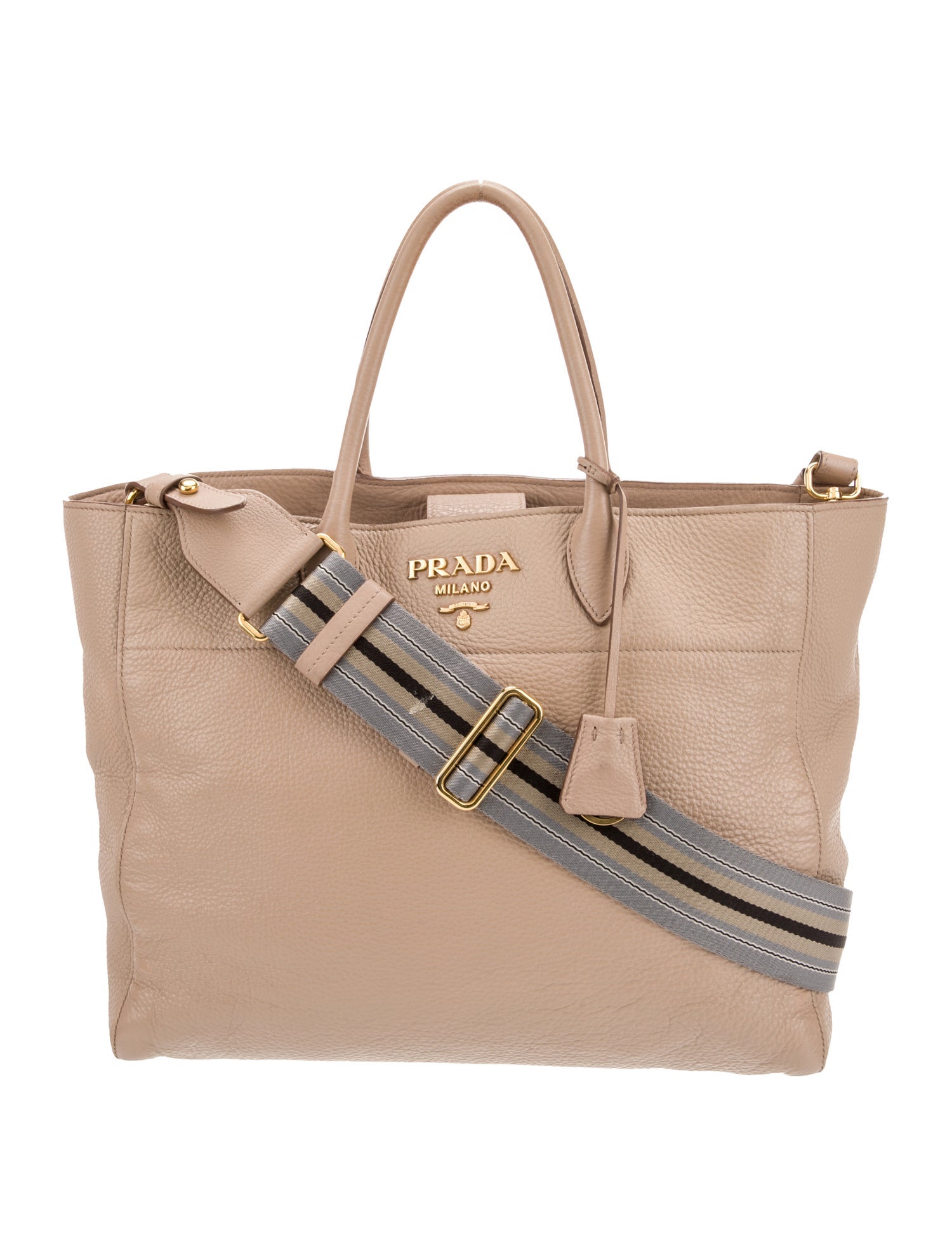 Prada Vitello Daino Leather Monochrome