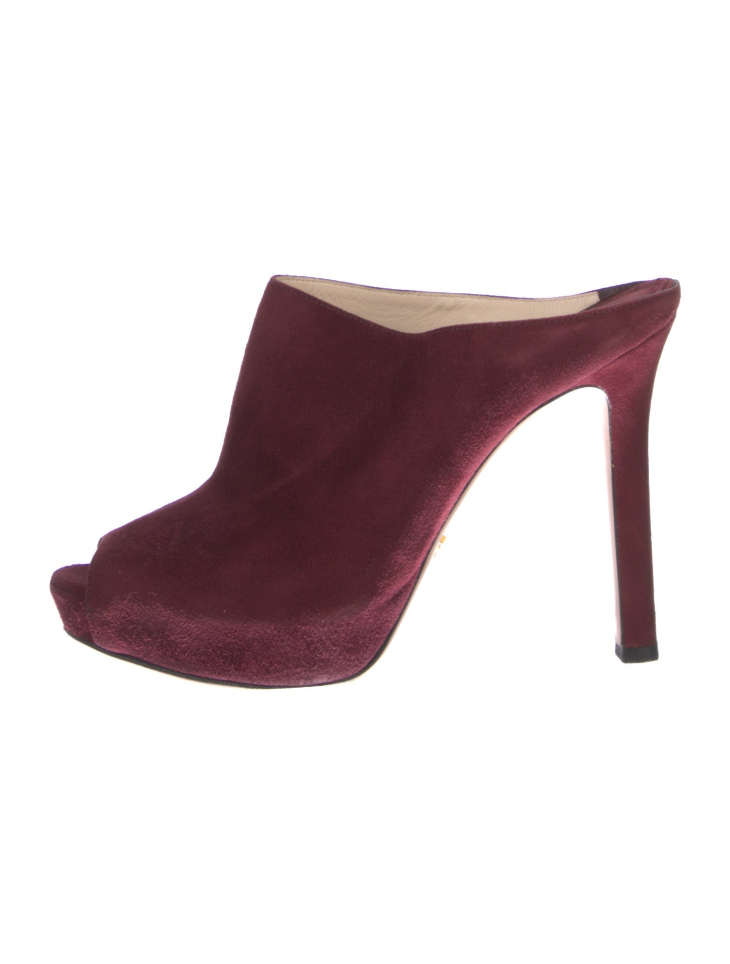 Prada Suede Mules