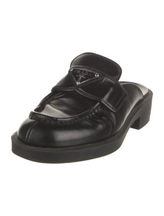 Prada Leather Mules