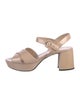 Prada Patent Leather Sandals