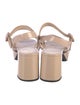 Prada Patent Leather Sandals