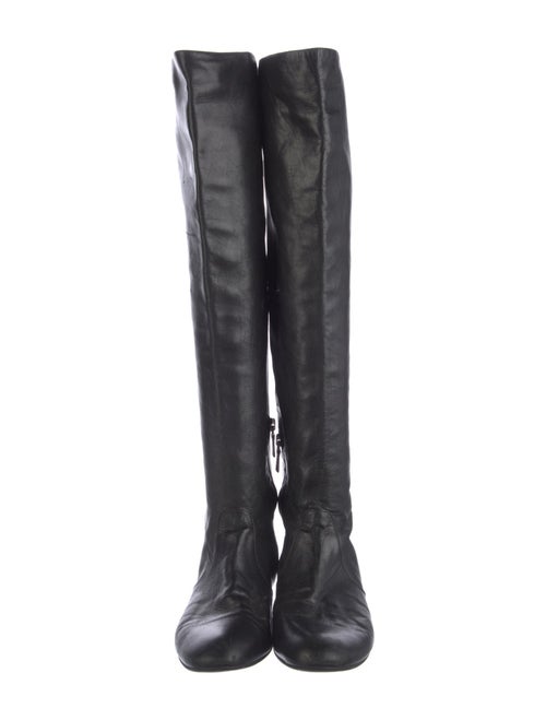 Prada Leather Riding Boots