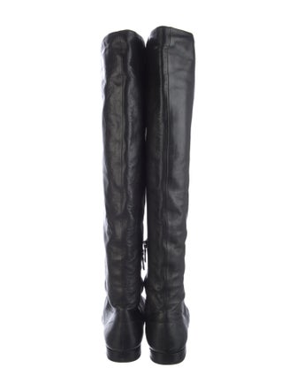 Prada Leather Riding Boots