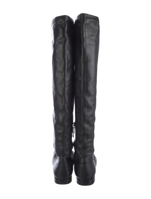 Prada Leather Riding Boots
