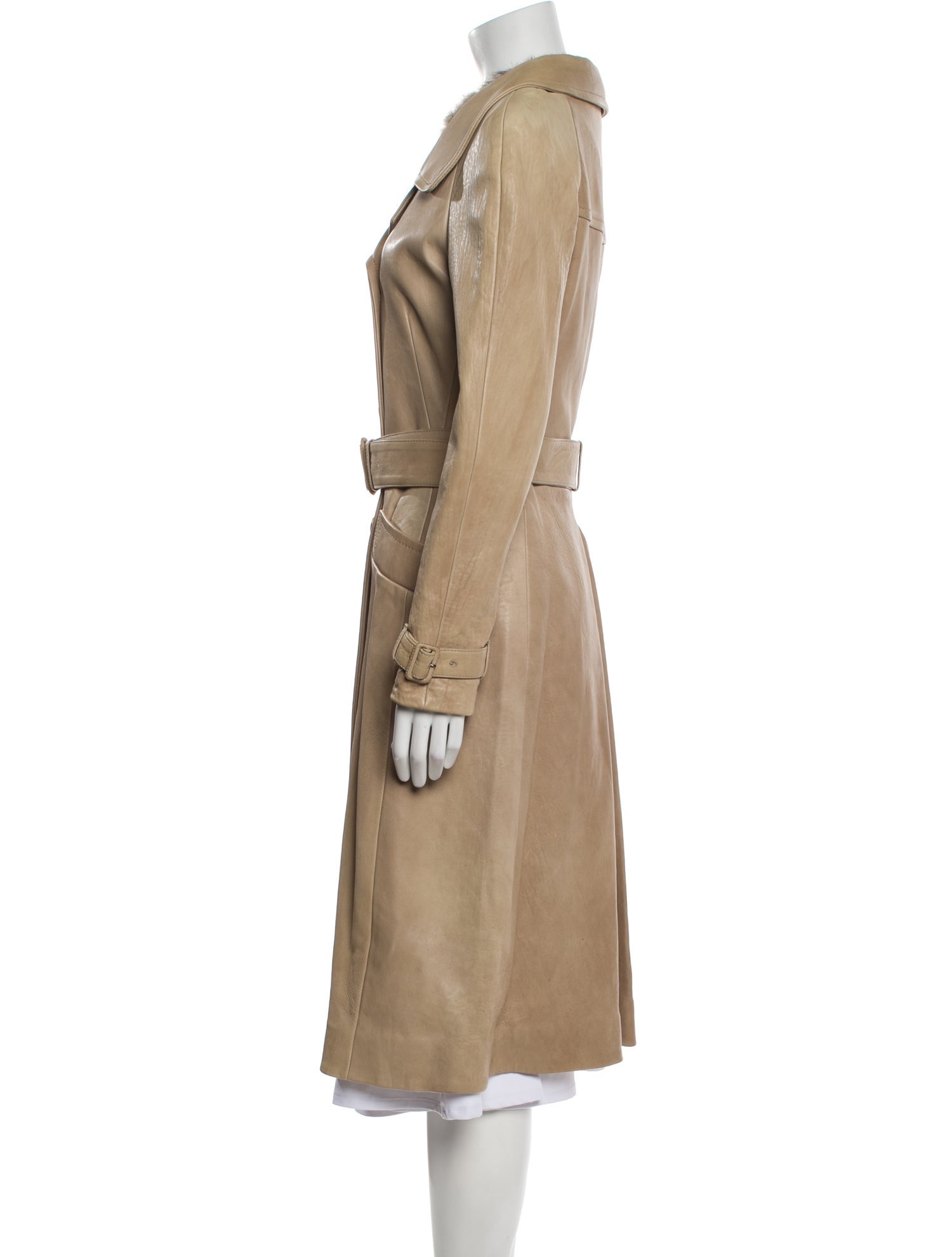 Prada Vintage 2004 Fur Coat