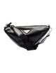 Prada Enameled Metal Triangle Belt Bag