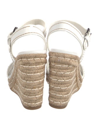 Prada Leather Espadrilles