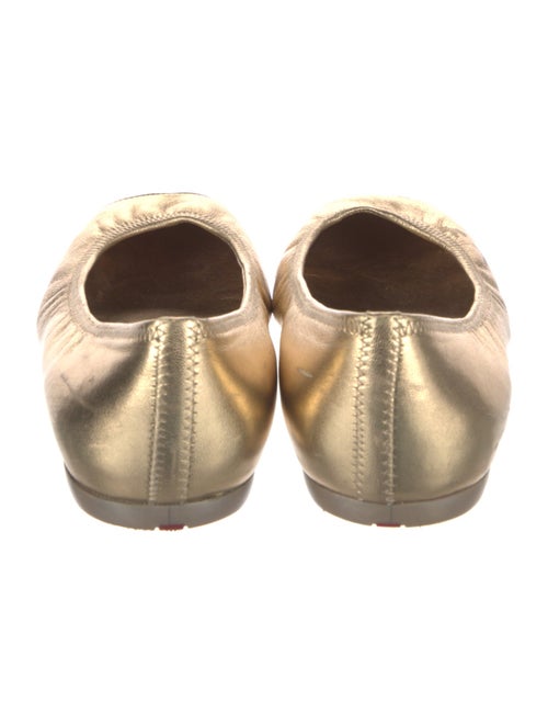 Prada Sport Leather Ballet Flats