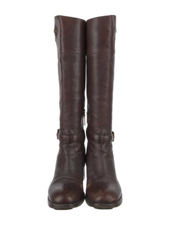 Prada Leather Riding Boots