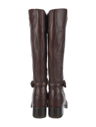 Prada Leather Riding Boots
