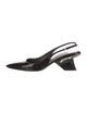 Prada Patent Leather Slingback Pumps