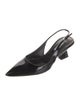 Prada Patent Leather Slingback Pumps
