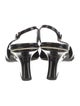 Prada Patent Leather Slingback Pumps