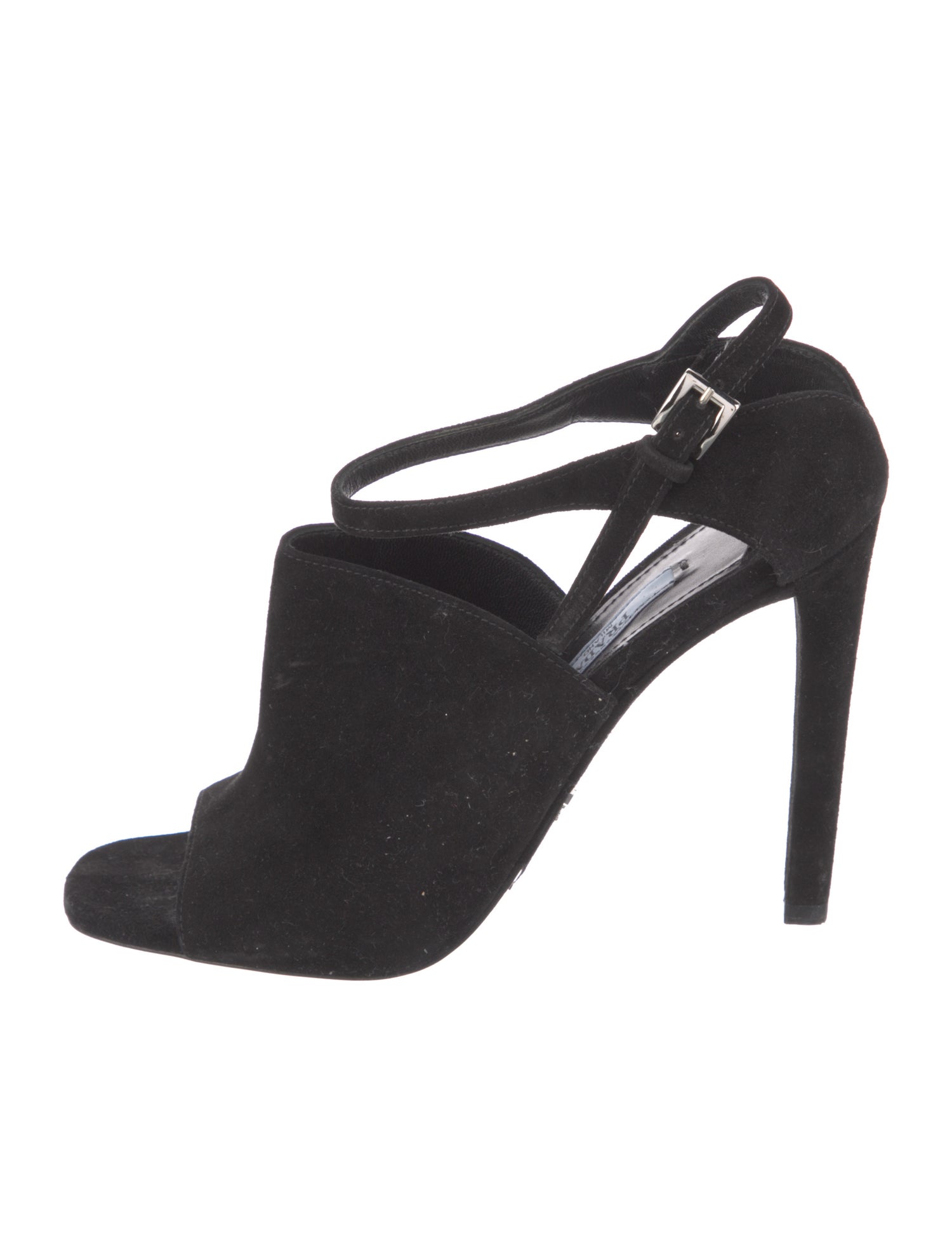 Prada Suede Slingback Pumps