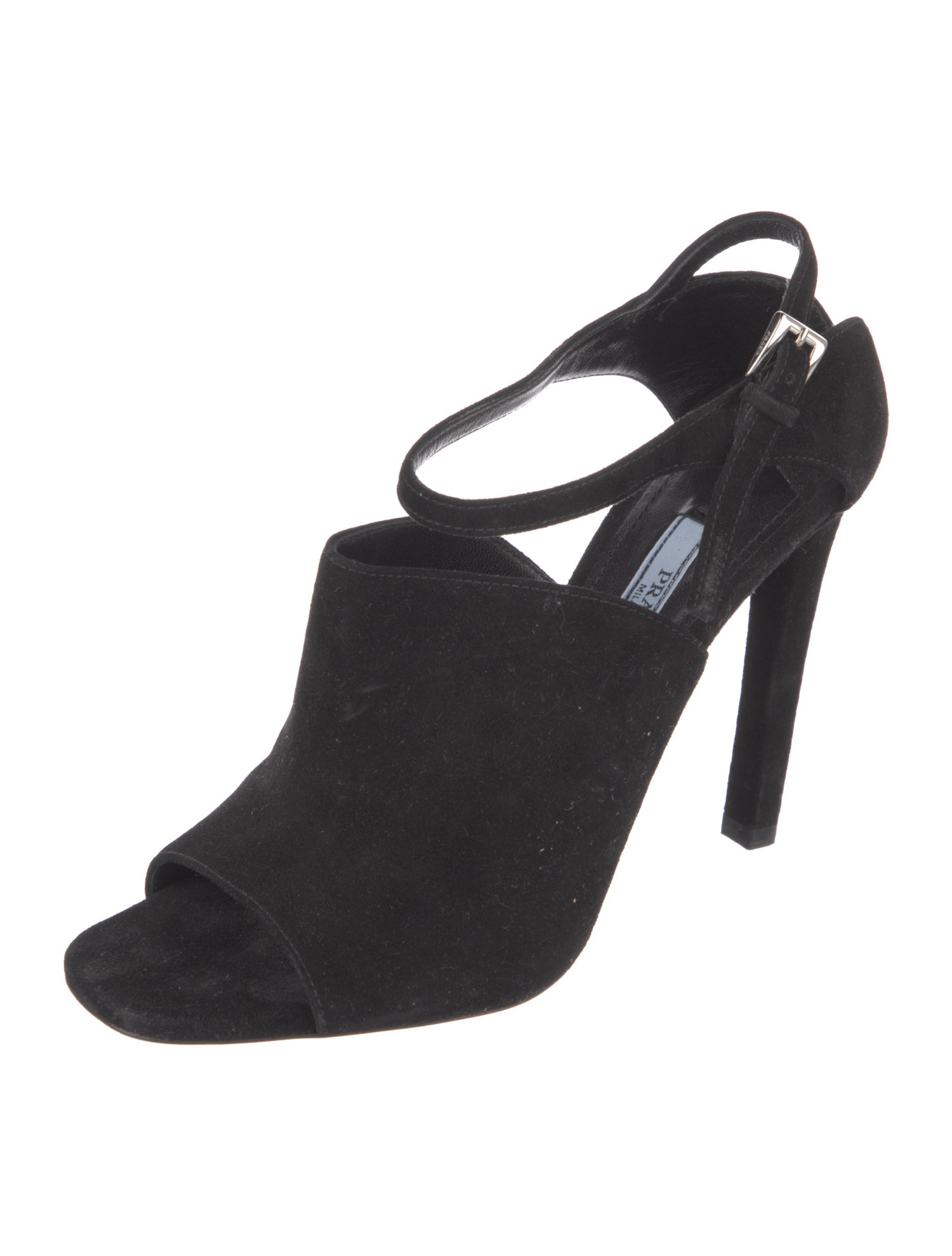 Prada Suede Slingback Pumps