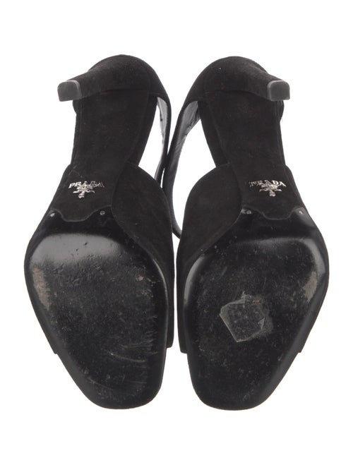 Prada Suede Slingback Pumps