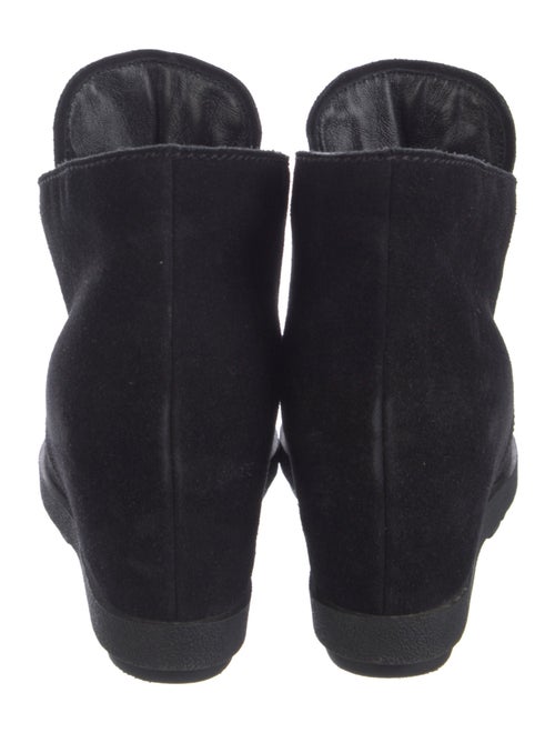 Prada Suede Lace-Up Boots