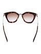 Prada Cat-Eye Gradient Sunglasses