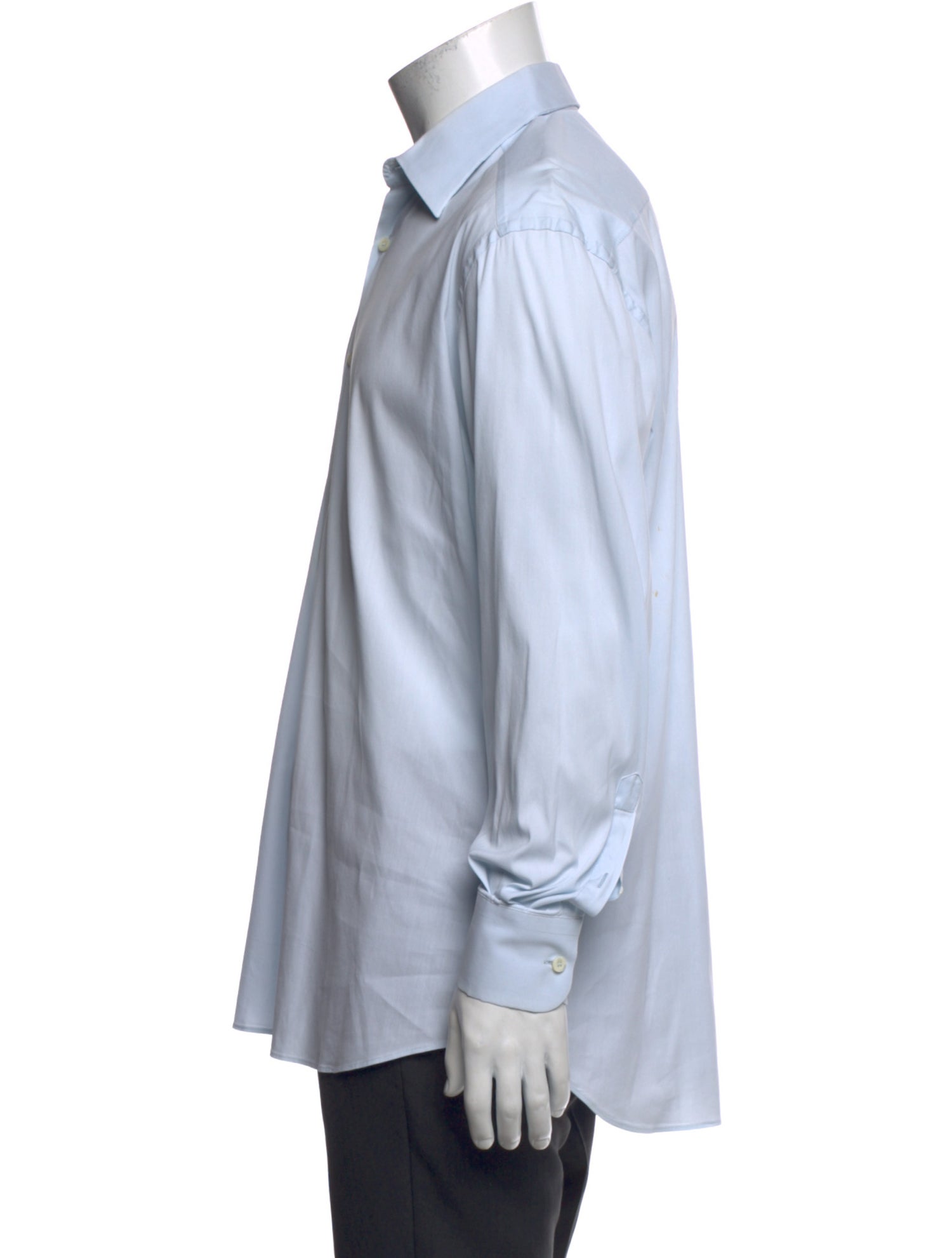 Prada Late 2000's - Early 2010's Long Sleeve Dress Shirt