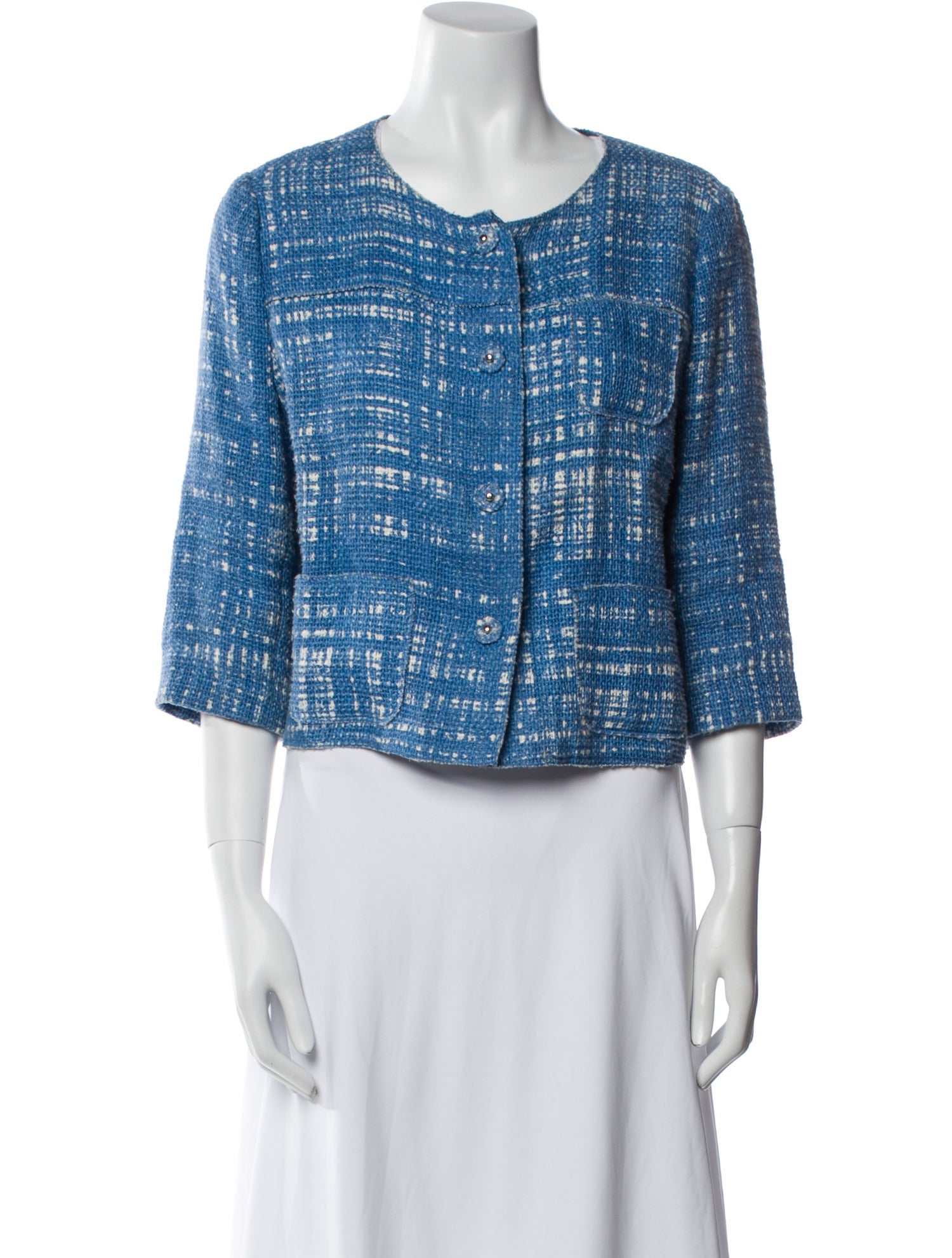 Prada 2011 Tweed Pattern Jacket