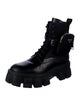 Prada Leather Combat Boots