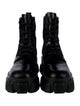 Prada Leather Combat Boots
