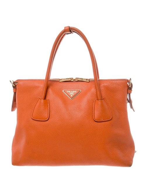 Prada Vitello Daino Leather Top Handle Bag
