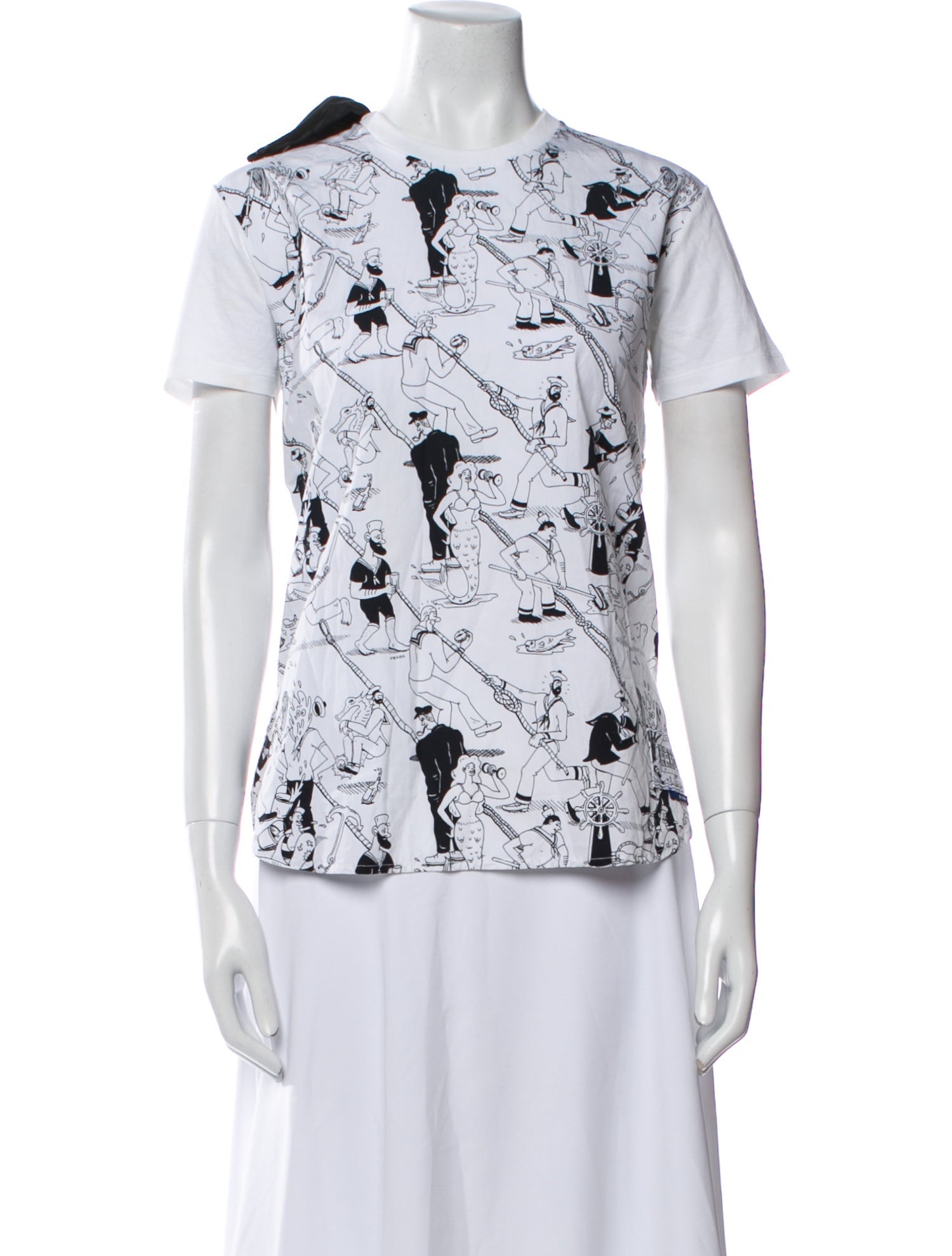 Prada 2016 Printed T-Shirt