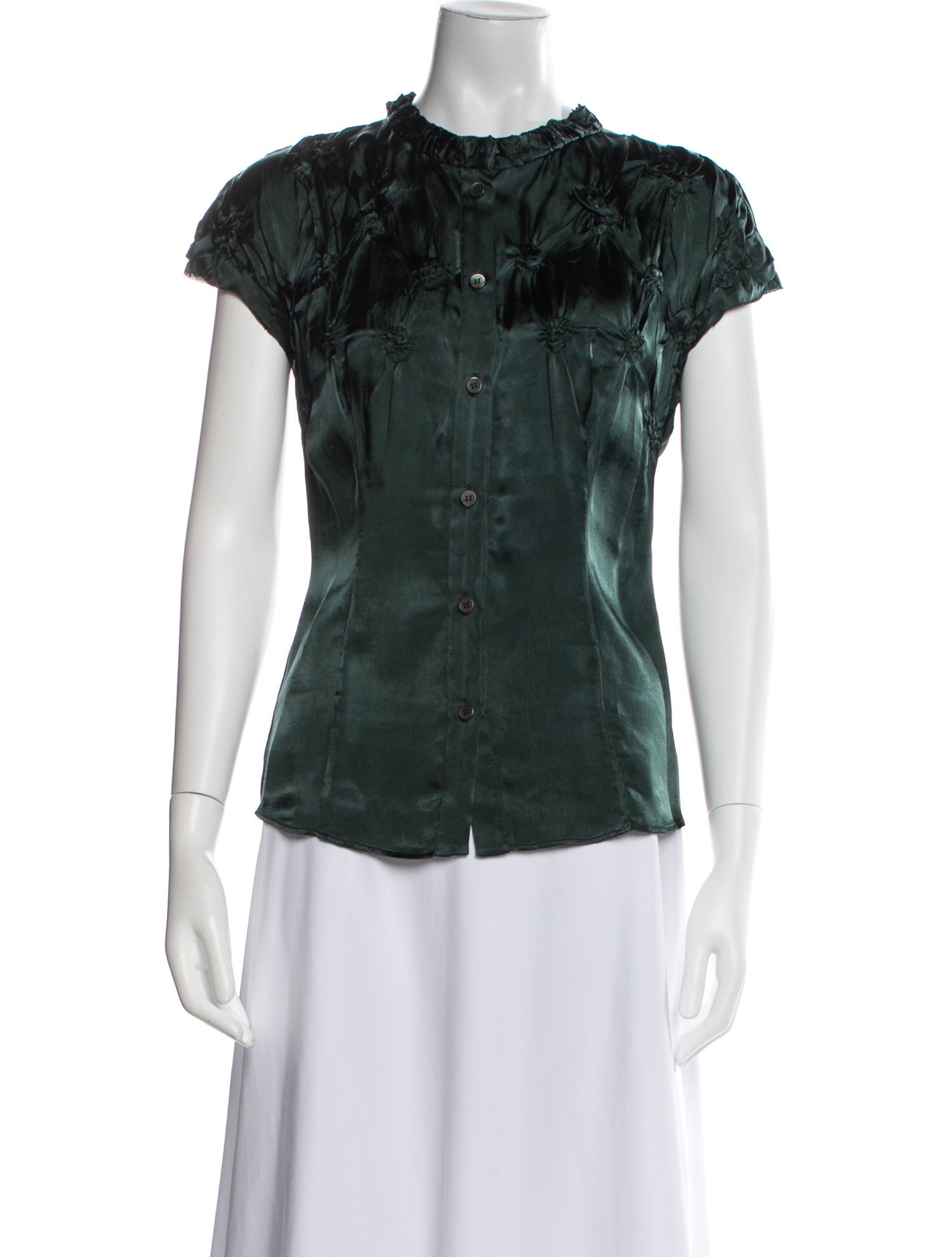 Prada Vintage 2008 Button-Up Top