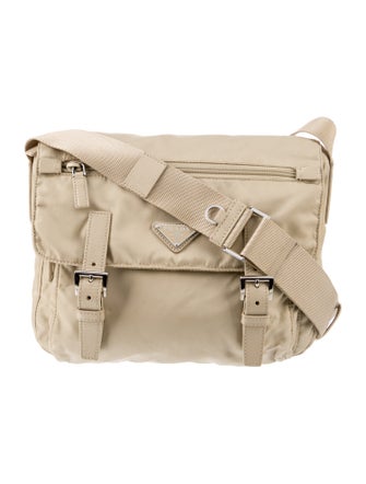 Prada Saffiano Leather Messenger Bag