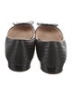 Prada Quilted Pattern Leather Ballet Flats