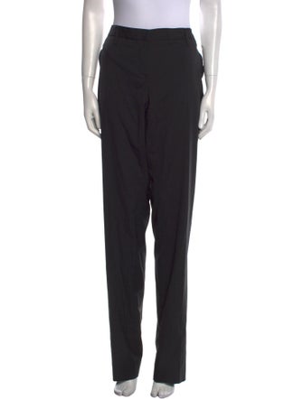 Prada Virgin Wool Straight Leg Pants