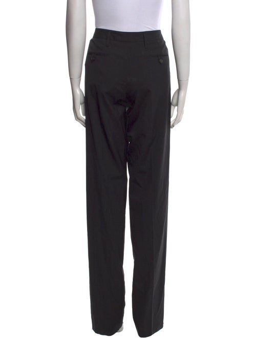 Prada Virgin Wool Straight Leg Pants