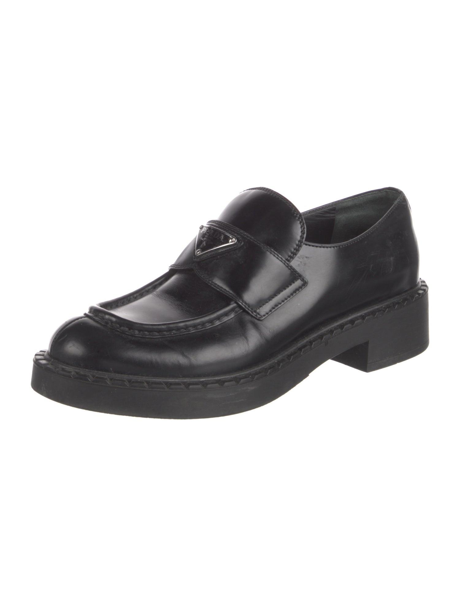 Prada Patent Leather Oxfords