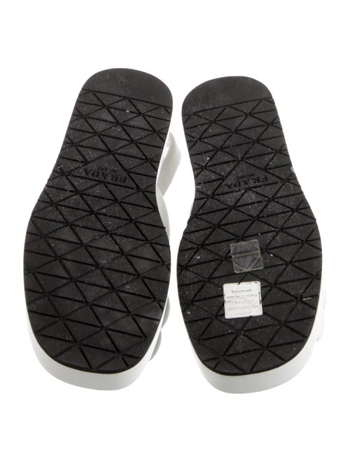 Prada Leather Slingback Sandals
