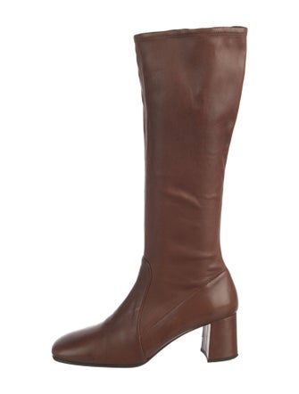 Prada Leather Riding Boots