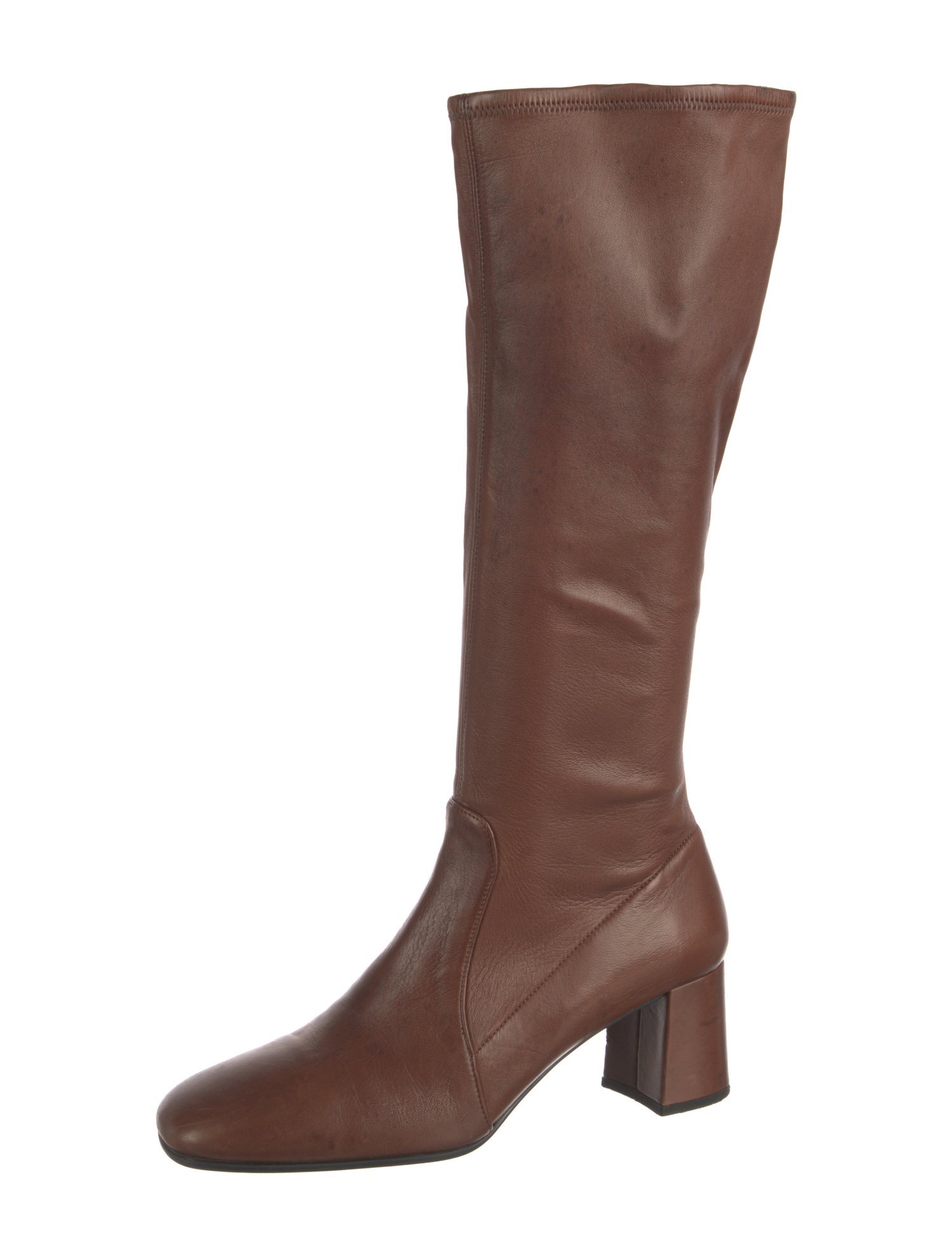 Prada Leather Riding Boots