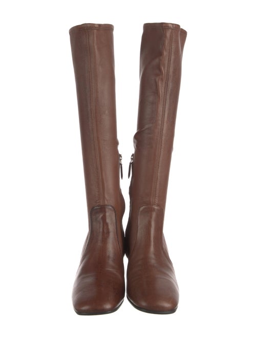 Prada Leather Riding Boots